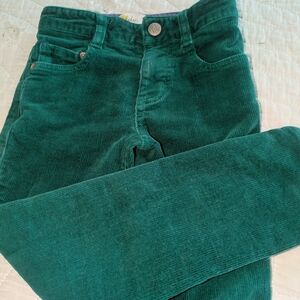 Mini Boden Teal Corduroy Pants